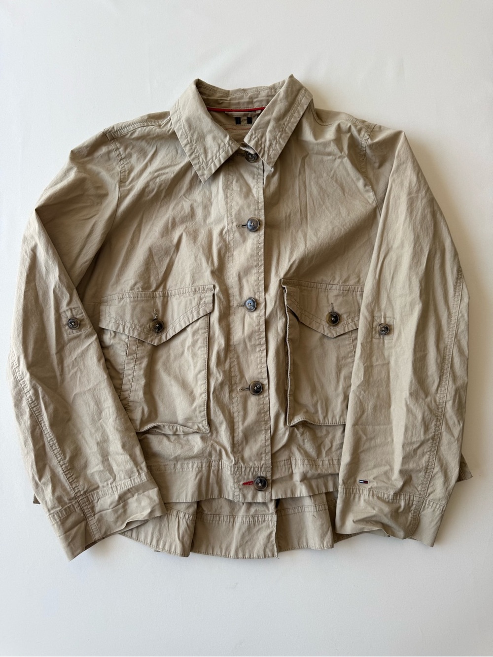 Tommy Hilfiger Women’s Beige Utility Field Jacket | Size S